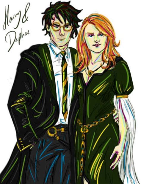 By the end of the school day Harry had made friends with Hermione Granger from Potions, Tracey Davis and Daphne Greengrass from DADA, Fred and George Weasley during their lunch break, Neville Longbottom from Herbology and Pavarti Patil and Lavender Brown from Diviations after learning they had a few mutual friends. . Harry potter and daphne greengrass fanfiction ginny bashing